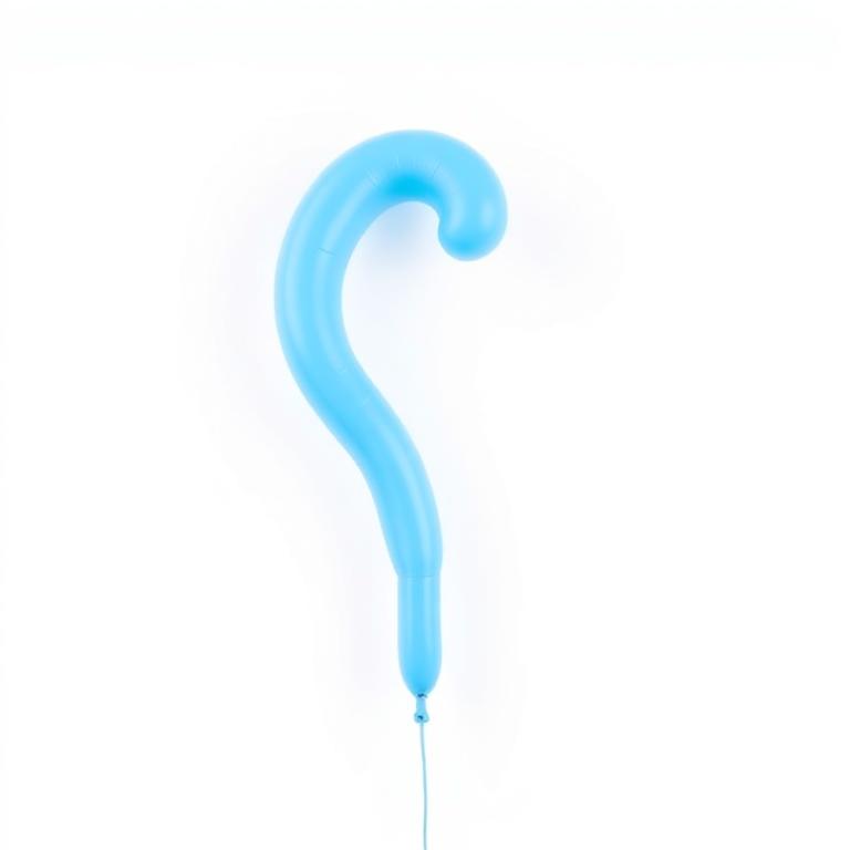 Balão Modelagem Azul Claro