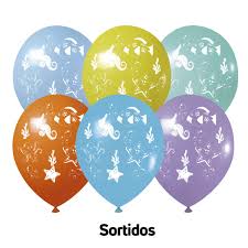 Balão Fundo do Mar Sortido